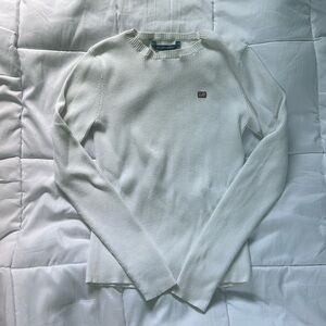 Polo Jeans Company white tight long sleeve. Small.